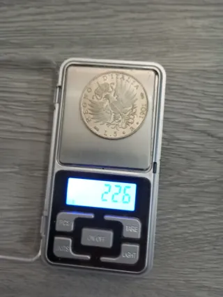 Moneta 5 Lire 1901 Vittorio Emanuele III