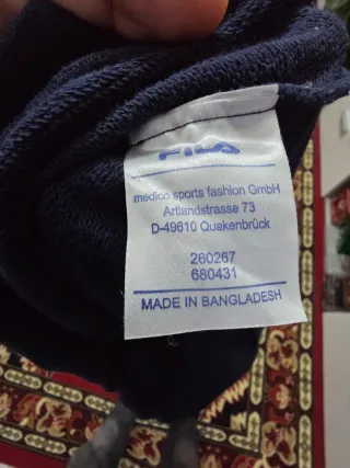 Felpa Fila donna blu