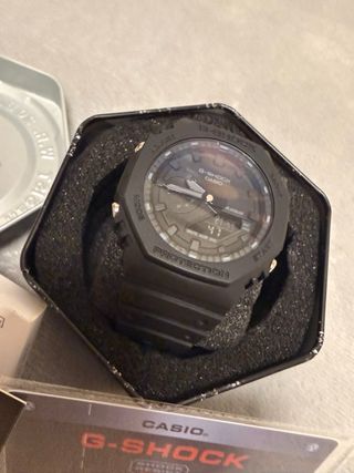 Caja Casio G-Shock Negra con Manual