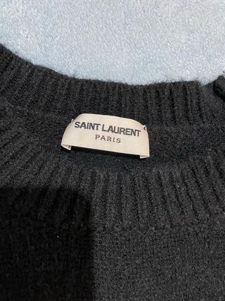 Sweater Saint Laurent preta