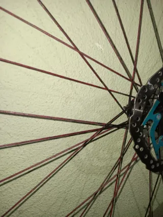 Rueda MTB 29 con disco de freno