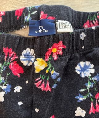 Completo Chicco 4 anni Felpa + Leggings Bambina