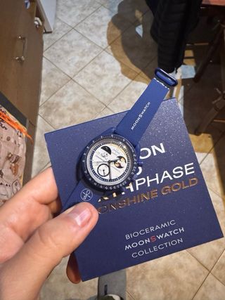 Swatch x Omega - Moonshine Gold