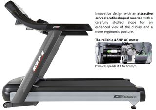 Cinta de Correr BH G6610 Profesional Motor 4,5HPAC