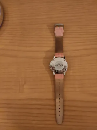 Reloj Lotus Mujer Rosa y Plateado