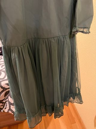 Vestido fiesta/ceremonia verde agua