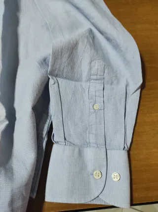 Camicia uomo azzurra tg. 42