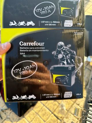Batería Moto Carrefour 12V-10Ah 180A