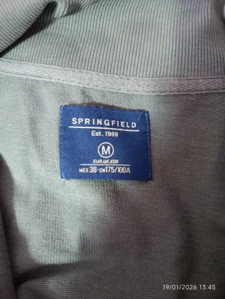 Sudadera hombre cremallera color block