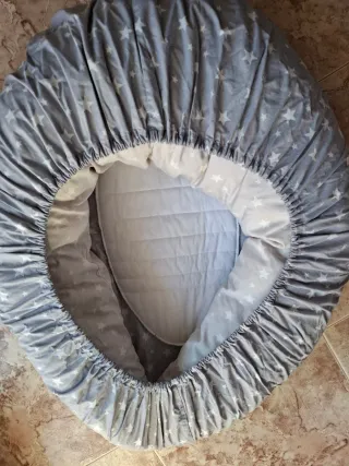 Cojín Lactancia Niimo XXL Estrellas Gris