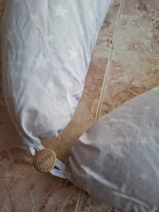 Cojín Lactancia Niimo XXL Estrellas Gris