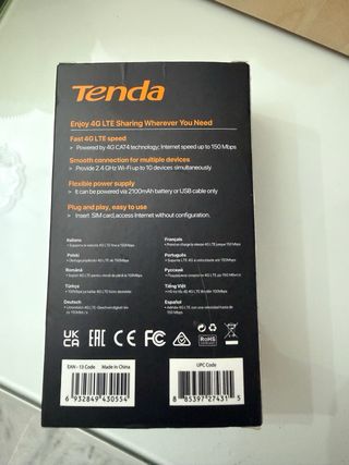 Router 4G LTE Tenda 4G185