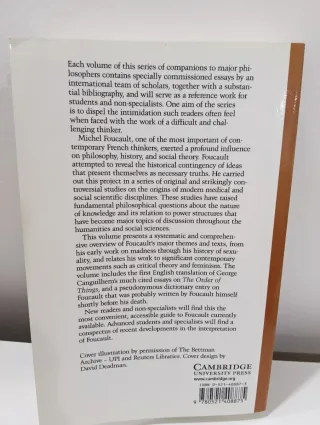 The Cambridge Companion to Foucault