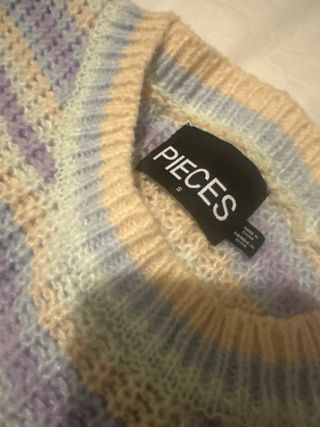 Jersey Pieces rayas multicolor