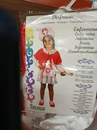 Disfraz de enfermera Atosa