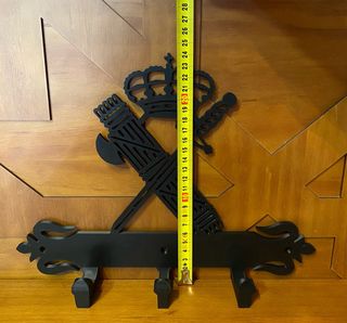 Percha Guardia Civil Negra