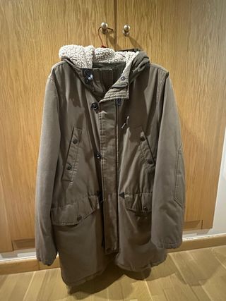 Parka de Invierno Estilo Militar