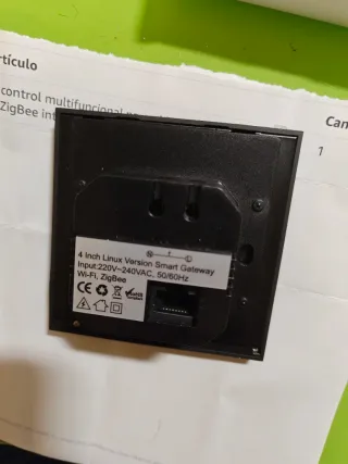 Panel Control Inteligente Central 4 Pulgadas