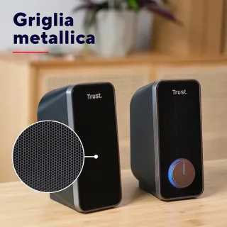 Trust Casse PC 28W Picco 14W RMS