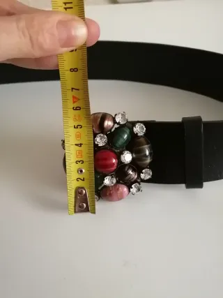 Cinturón Hoya Mujer Multicolor Piedras