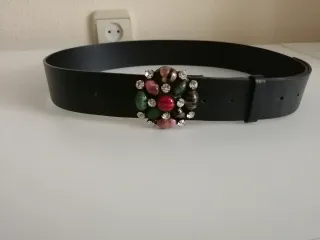 Cinturón Hoya Mujer Multicolor Piedras