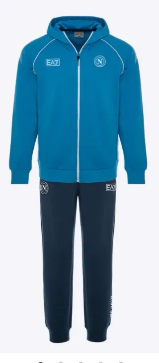 Tuta Napoli EA7 Blu Taglia L