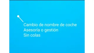 Cambio de nombre de coche o asesoría paso a paso –