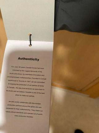 Chaqueta Canada Goose Talla S Gris