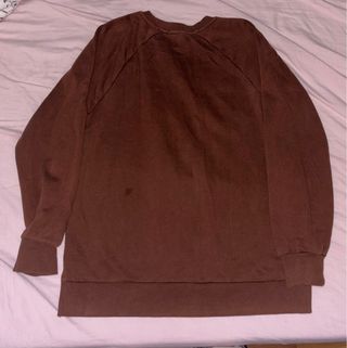 Sudadera marrón