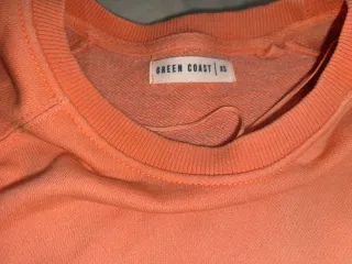 Jersey degradado naranja y beige