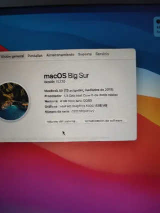 MacBook Air 13 Argento