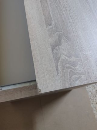 Mesa de centro elevable madera natural