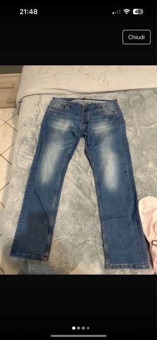 Jeans uomo blu