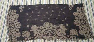 Armani Jeans Pashmina Unisex Azul y Beige