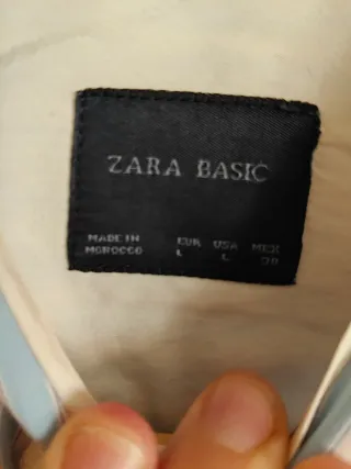 Camisa coderas Zara