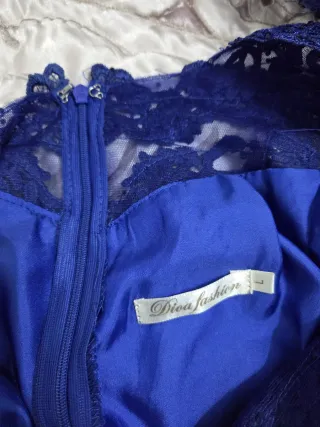 Vestido de fiesta azul