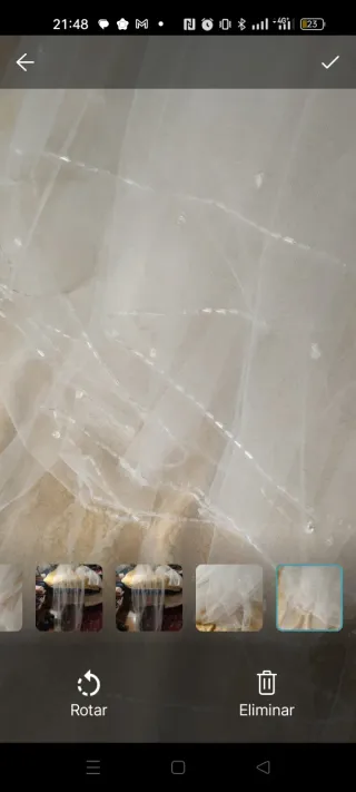 Vestido de Novia y Velo