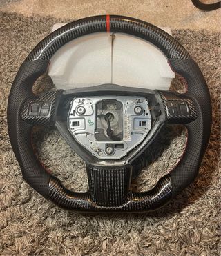 Volante Opel Astra Carbono y Piel