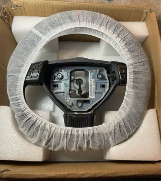 Volante Opel Astra Carbono y Piel