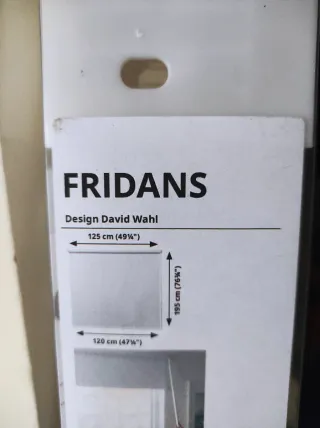 FRIDANS Estor opaco 125x195 cm