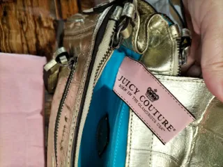 Bolso Juicy Couture Piel Dorado