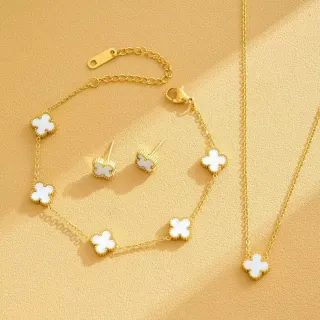 Conjunto Joyas Trébol