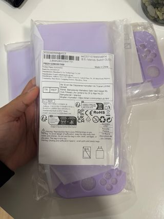 Funda Nintendo Switch OLED Morada