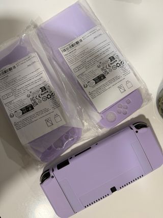 Funda Nintendo Switch OLED Morada