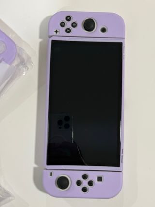 Funda Nintendo Switch OLED Morada