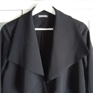 Spolverino donna nero taglia small