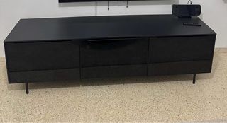 Mueble TV IKEA RANNÄS Negro