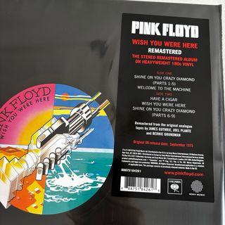 Pink Floyd Wish You Were Here / 1xLP