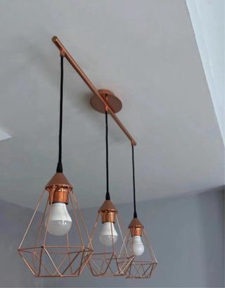 Lámpara de techo colgante con bombillas