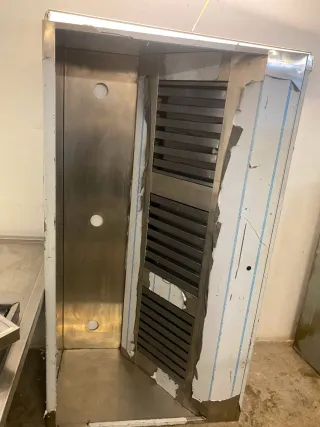 Campana extractora industrial acero inoxidable
